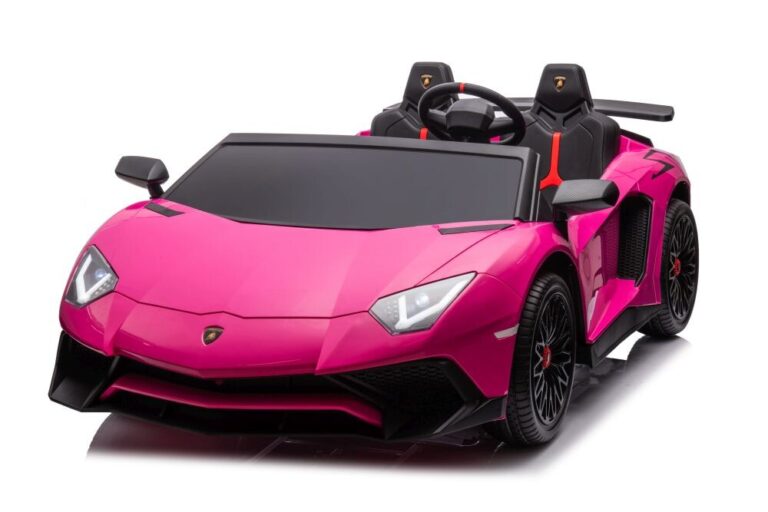 Lamborghini Aventador Sv 24v Candy Pink Auto Na Akumulator 7