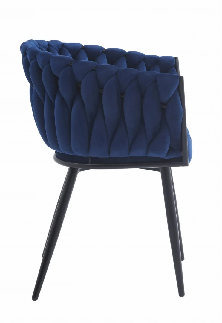 Stolica Orion Velvet Blue 2