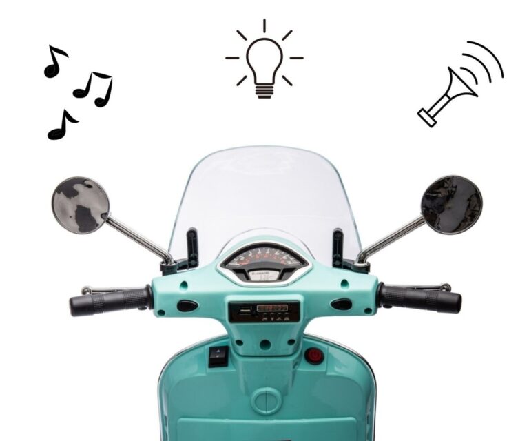 Vespa Midi Tirkiz Motor Na Akumulator 8