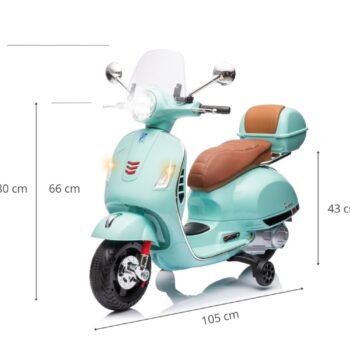 Vespa Midi Tirkiz Motor Na Akumulator 9