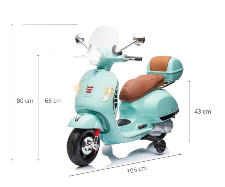 Vespa Midi Tirkiz Motor Na Akumulator 9