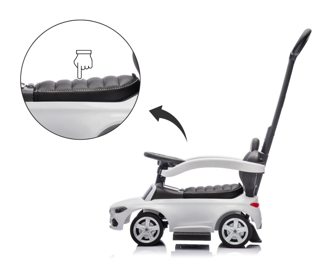 Dječja Guralica Mercedes C63 3u1 Bijela 4
