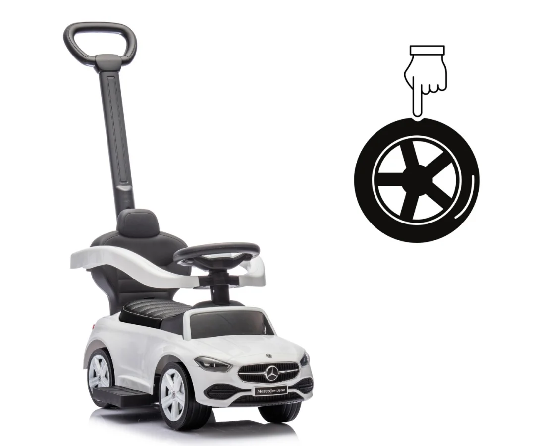 Dječja Guralica Mercedes C63 3u1 Bijela 5