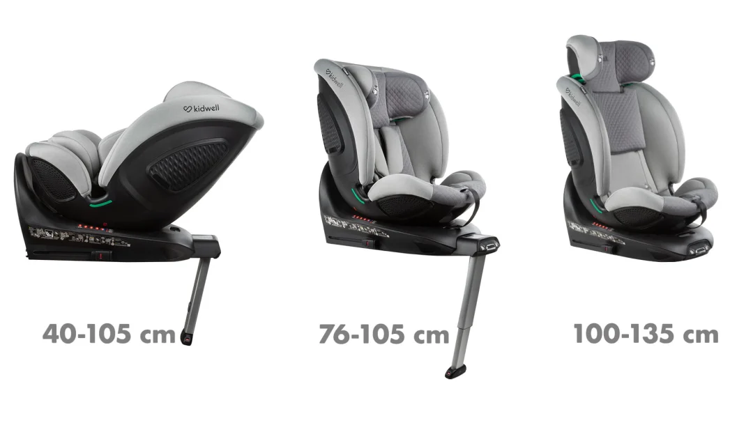 Dječja Autosjedalica Kidwell Gocar Grey 9