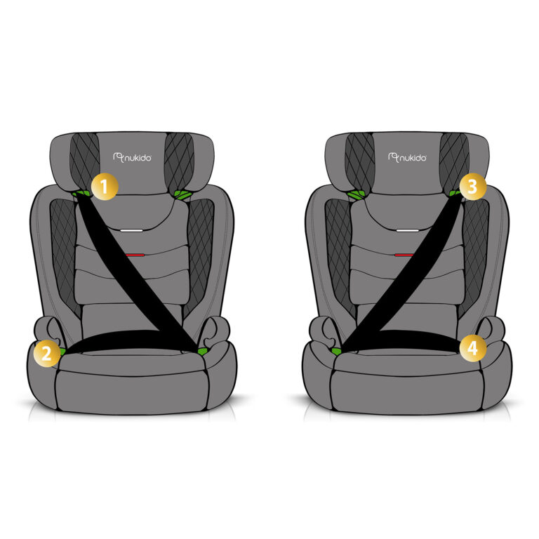 Dječja Autosjedalica Nukido Louis Monarch Isofix 10