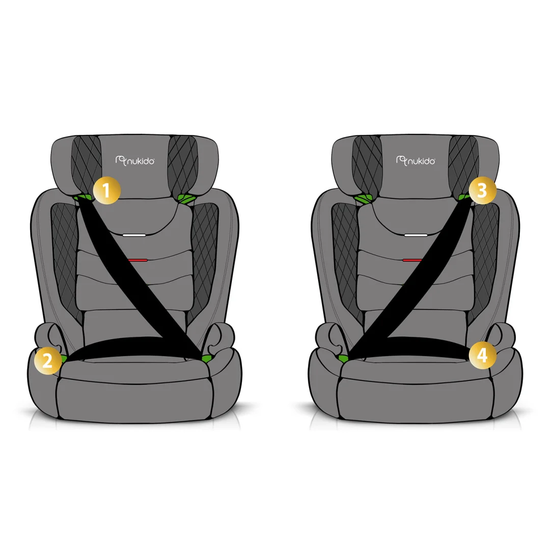 Dječja Autosjedalica Nukido Louis Monarch Isofix 10