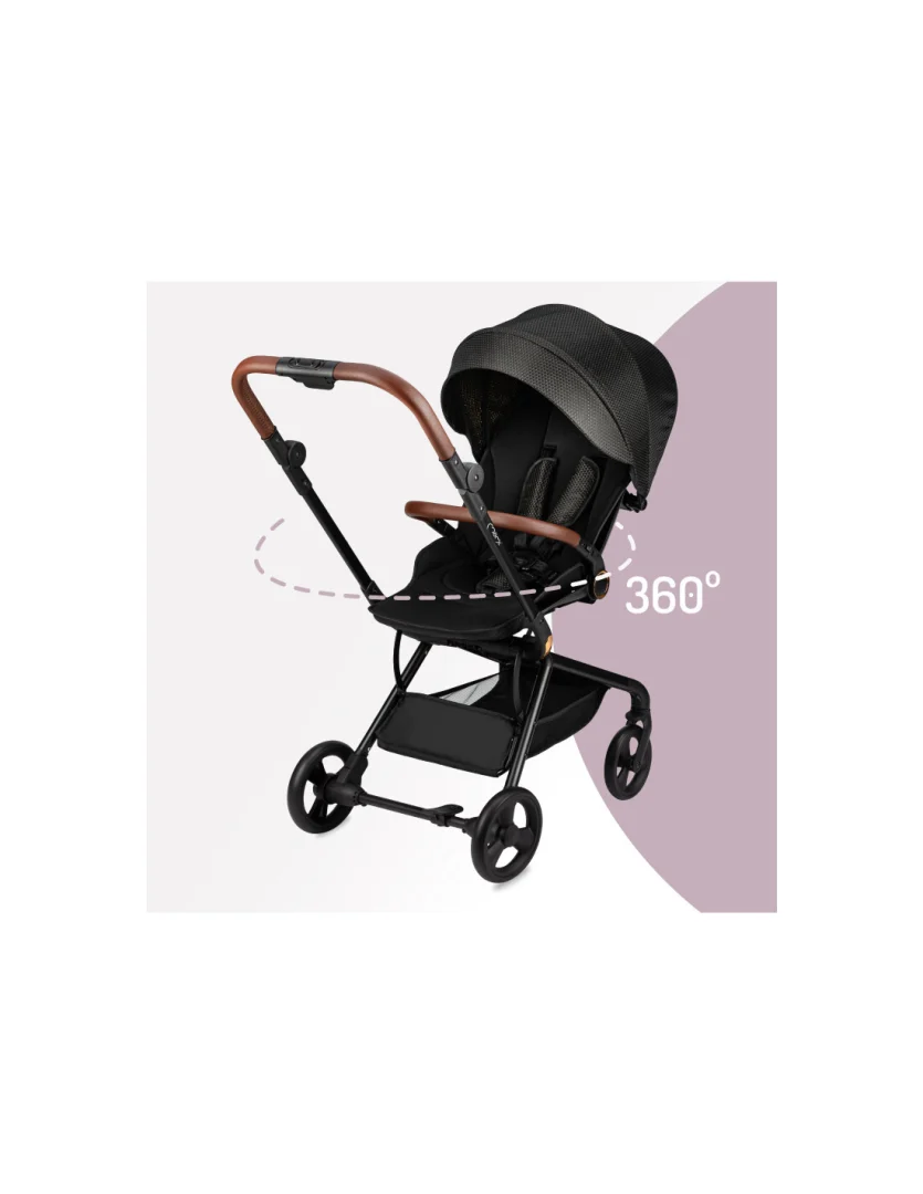 Dječja Kolica Momi Adelle 360 Gold Black 11
