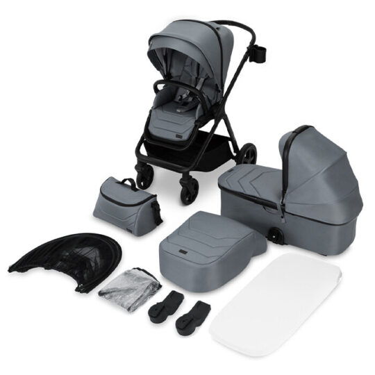 Dječja Kolica Momi Giselle Grey 2u1