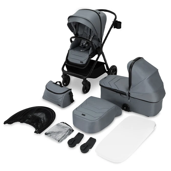 Dječja Kolica Momi Giselle Grey 2u1