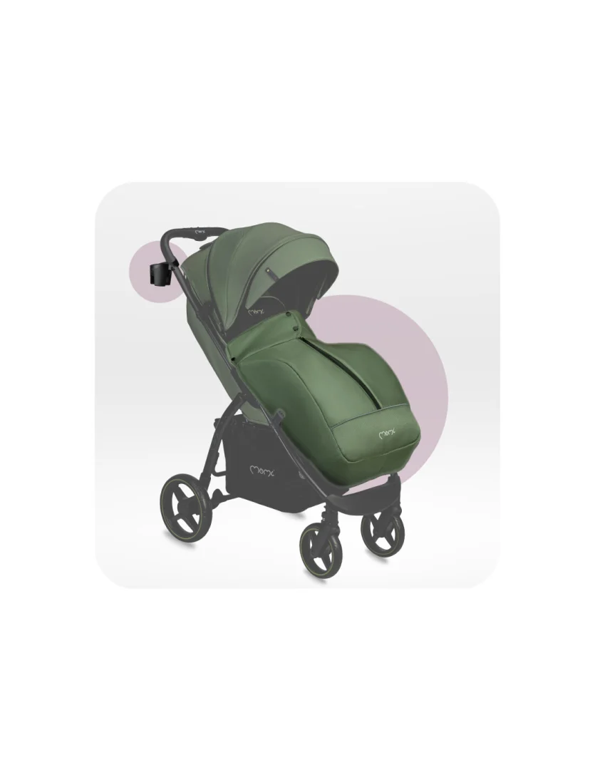 Dječja Kolica Momi Miya Khaki 13