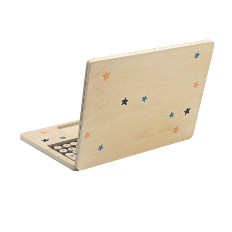 Dječji Drveni Interaktivni Laptop Woosus 2