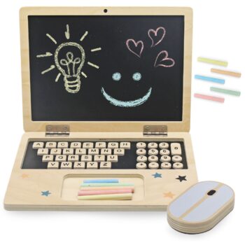 Dječji Drveni Interaktivni Laptop Woosus 7