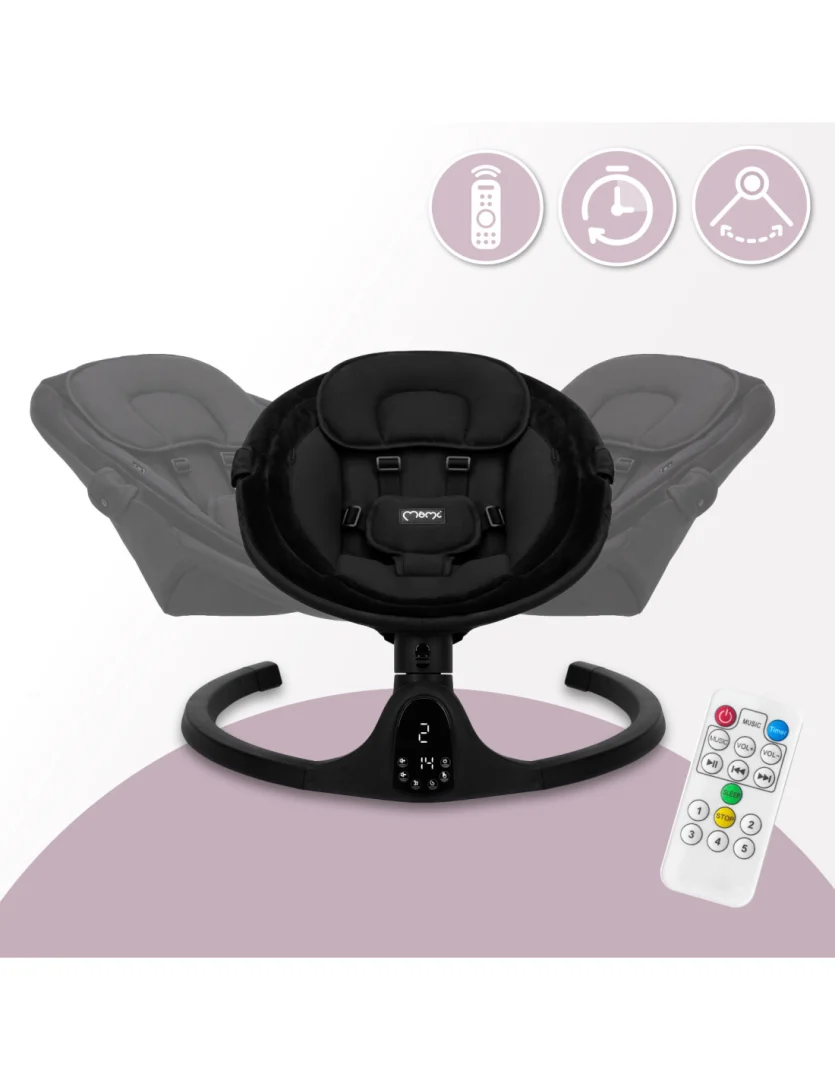 Električna Njihalica Momi Kenani Onyx 5