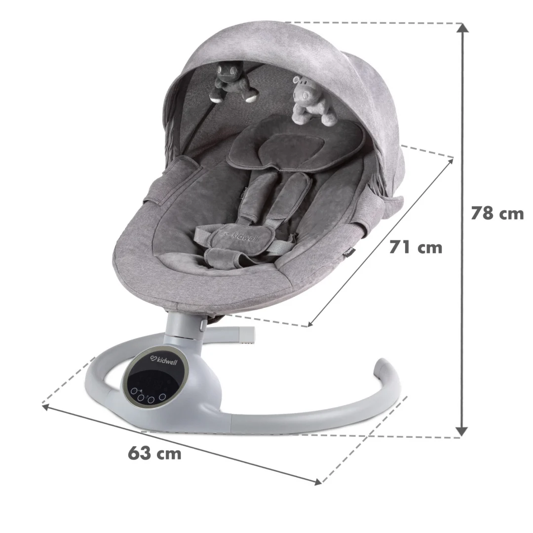 Električna Njihaljka Kidwell Rave Grey 11