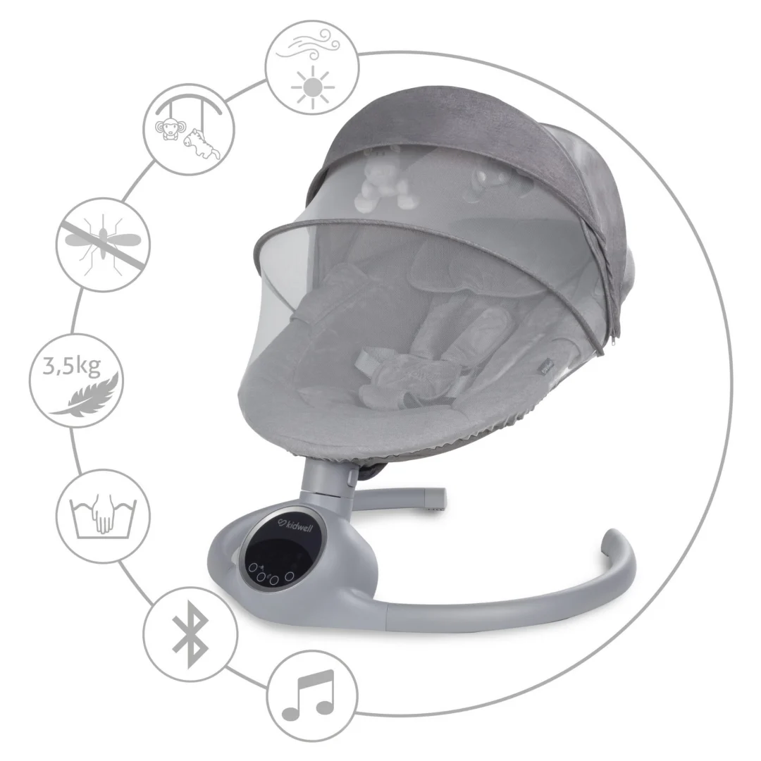 Električna Njihaljka Kidwell Rave Grey 5
