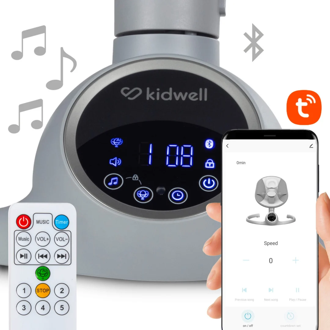Električna Njihaljka Kidwell Rave Grey 6