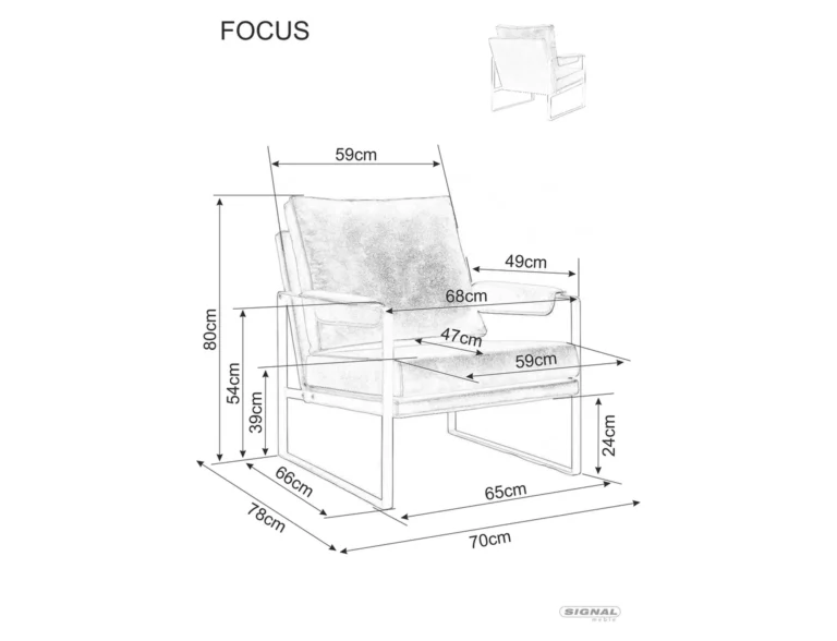 Fotelja Focus Brego 2
