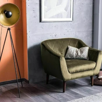 Fotelja Molly Velvet Olive 1