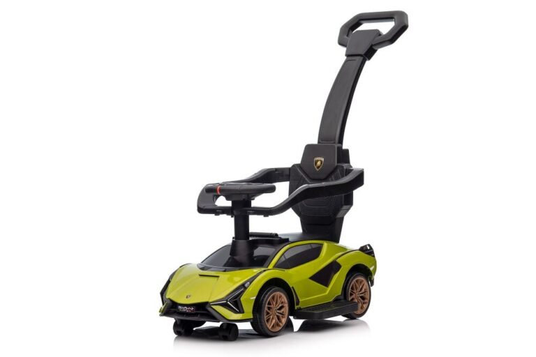 Licencirana Dječja Guralica Lamborghini Sian 3u1 Zelena 2