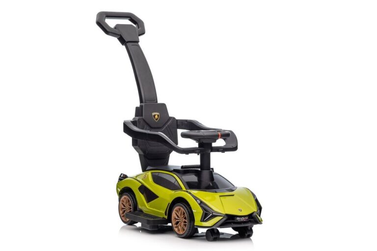 Licencirana Dječja Guralica Lamborghini Sian 3u1 Zelena 5