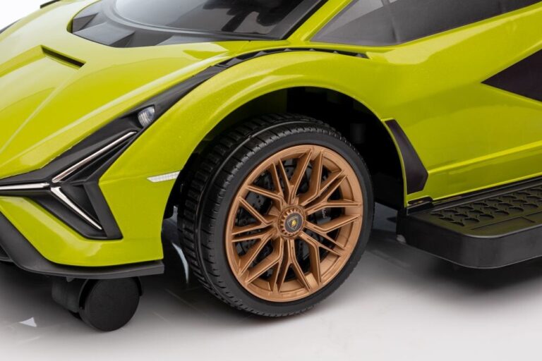 Licencirana Dječja Guralica Lamborghini Sian 3u1 Zelena 6