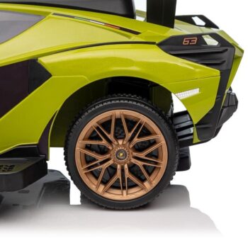 Licencirana Dječja Guralica Lamborghini Sian 3u1 Zelena 7