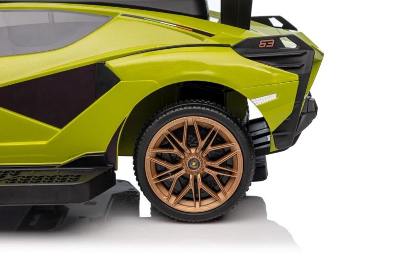 Licencirana Dječja Guralica Lamborghini Sian 3u1 Zelena 7