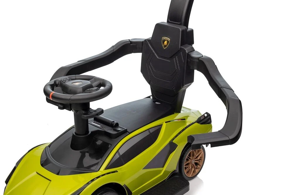 Licencirana Dječja Guralica Lamborghini Sian 3u1 Zelena 8