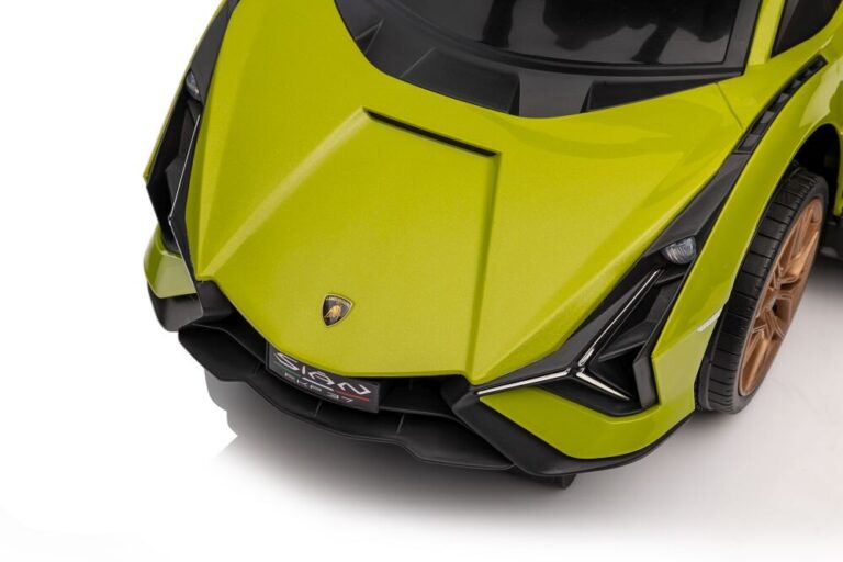 Licencirana Dječja Guralica Lamborghini Sian 3u1 Zelena 9