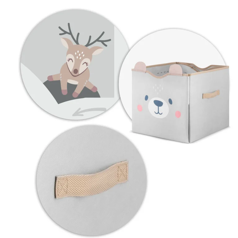 Organizator Igračaka I Podloga 2u1 Nukido Grey 6