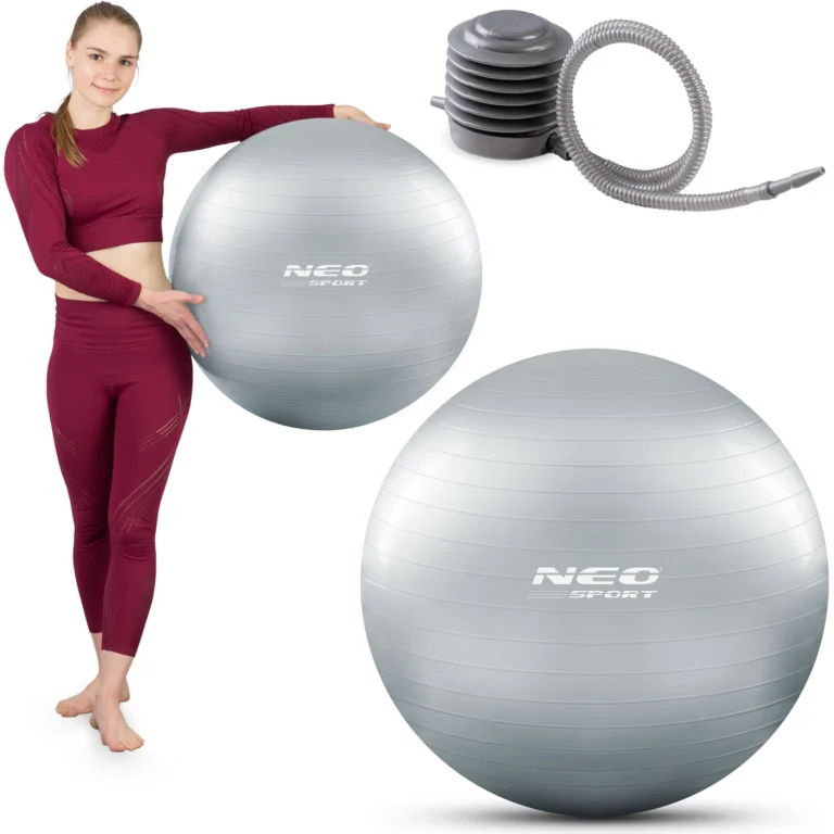 Pilates Lopta Ns 951 Srebrna 1