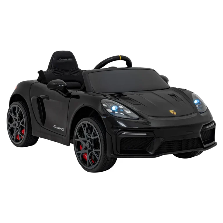 Porsche 718 Spyder Rs Crni Auto Na Akumulator 4