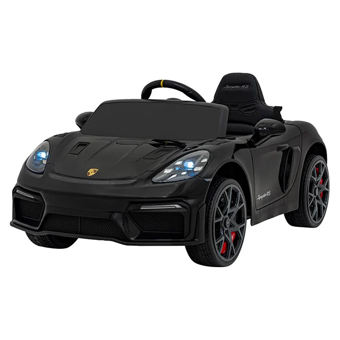 Porsche 718 Spyder Rs Crni Auto Na Akumulator