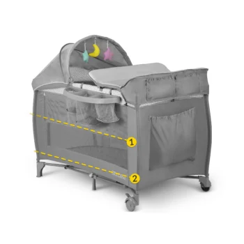 Putni Krevetić Ricokids Grey 11