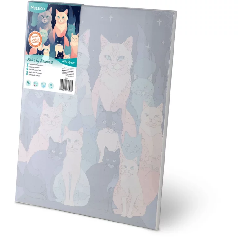 Slika Za Slikanje 40x50cm Cats 2