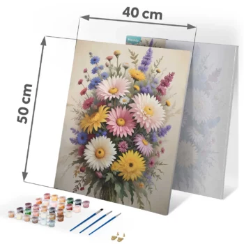 Slika Za Slikanje 40x50cm Flowers 3