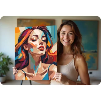 Slika Za Slikanje 40x50cm Woman 4