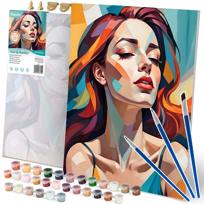 Slika Za Slikanje 40x50cm Woman