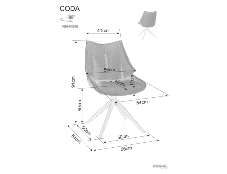Stolica Coda Vardo Moderna 3