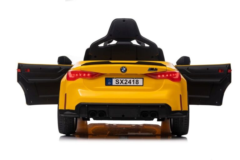 Bmw M4 žuti Auto Na Akumulator 1