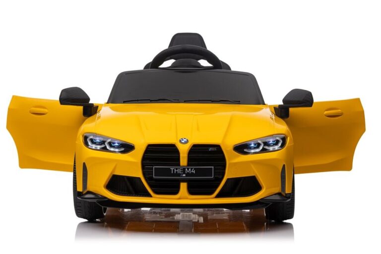 Bmw M4 žuti Auto Na Akumulator 2