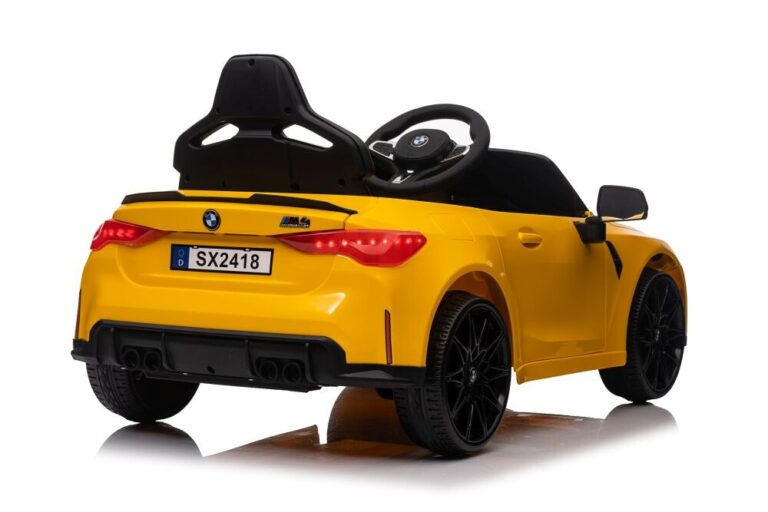 Bmw M4 žuti Auto Na Akumulator 4