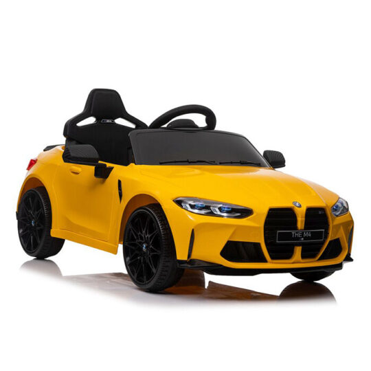 Bmw M4 žuti Auto Na Akumulator