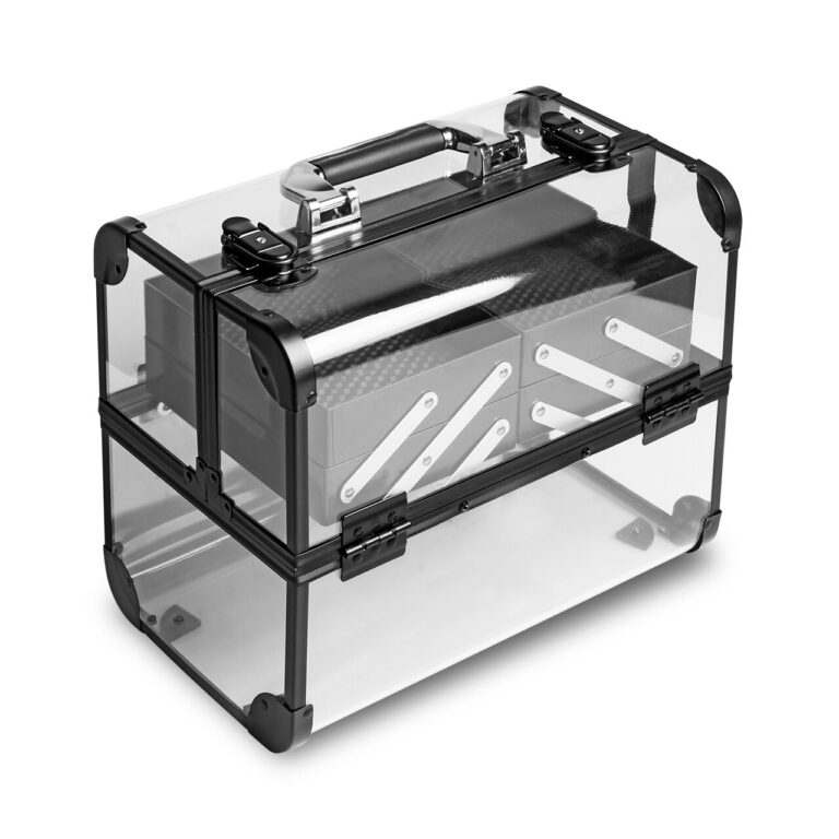 Clavier Kozmetički Kofer Transparent Black Naslovna