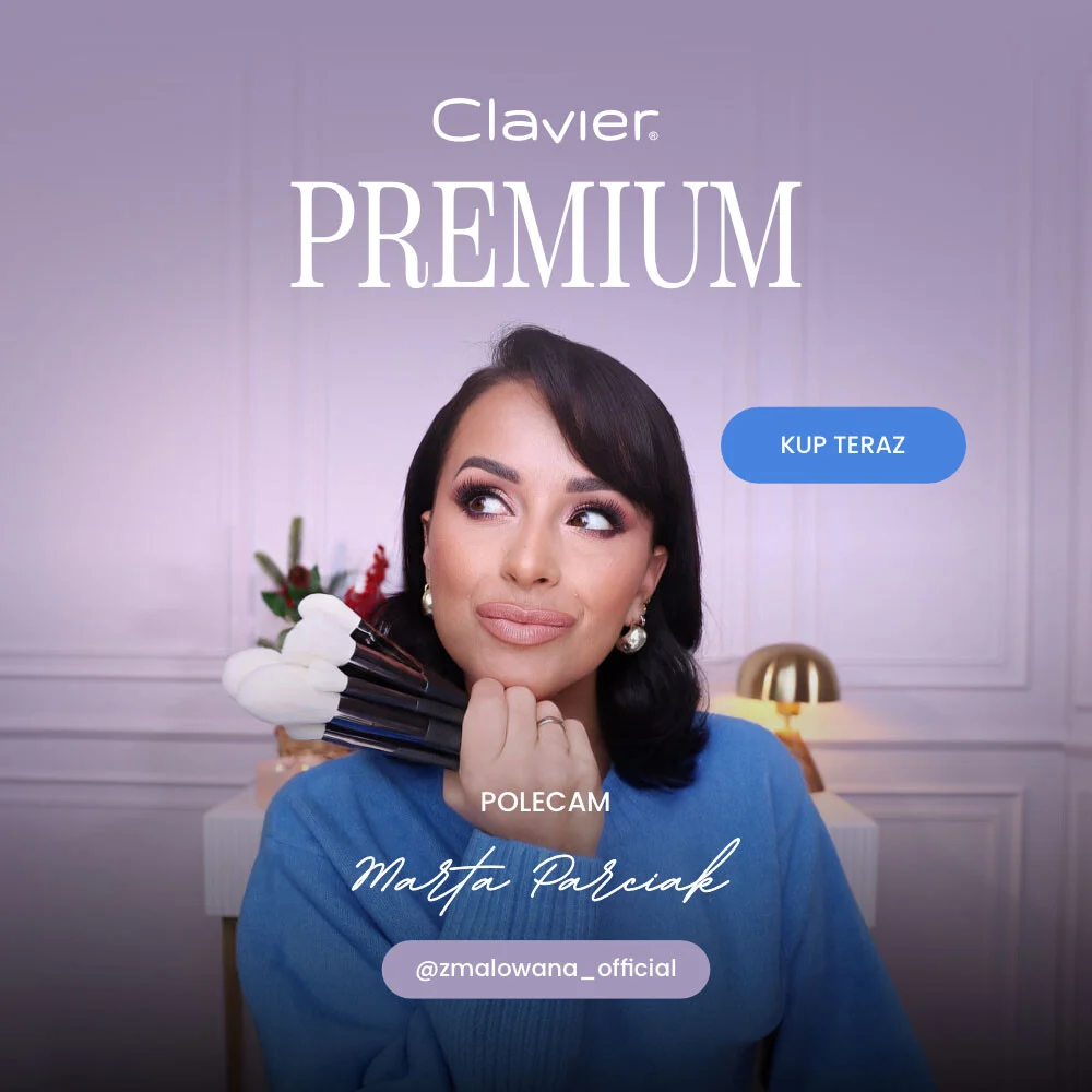 Clavier Set Kistova Za šminkanje Premium, 5kom 1