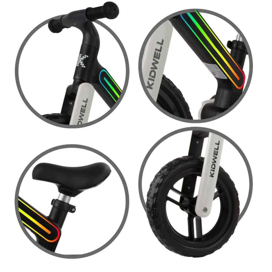 Dječja Bicikl Guralice Bez Pedala Suno Blackwhite 3