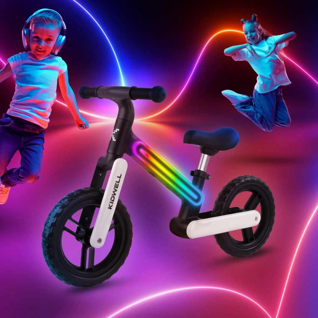Dječja Bicikl Guralice Bez Pedala Suno Blackwhite 8