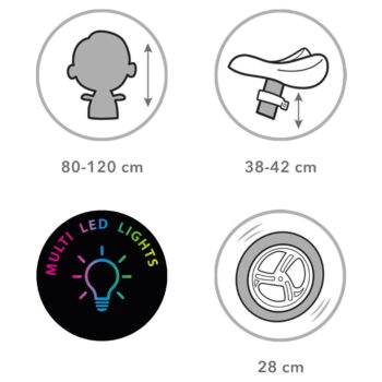 Dječja Bicikl Guralice Bez Pedala Suno Rose 5