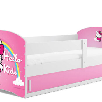 Dječji Krevet Hello Kids 160x80cm White 1