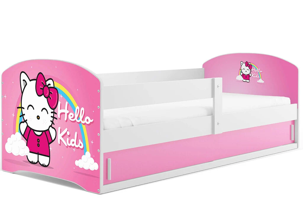 Dječji Krevet Hello Kids 160x80cm White 1